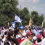 תלמידי קצרין, צעדו בעיר לכבוד יום ירושלים