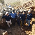 חפירה ארכיאולוגית באתר תל מחפי בצפון מזרח הגולן