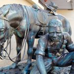 "הלוחם האבוריג'יני וסוסו"