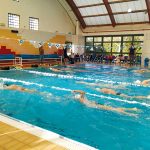 נבחרת השחייה של ישראל באימון בקצרין