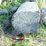 פריט מקבורה יהודית עתיקה ומפוארת בגולן