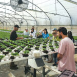 מנהיגות שנבנית מהשורש: ביקור "שגרירי רוטשילד" בחוות היישום וההכשרה