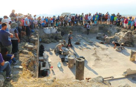 סיור מודרך לציון 20 שנות חפירה באתר סוסיתא